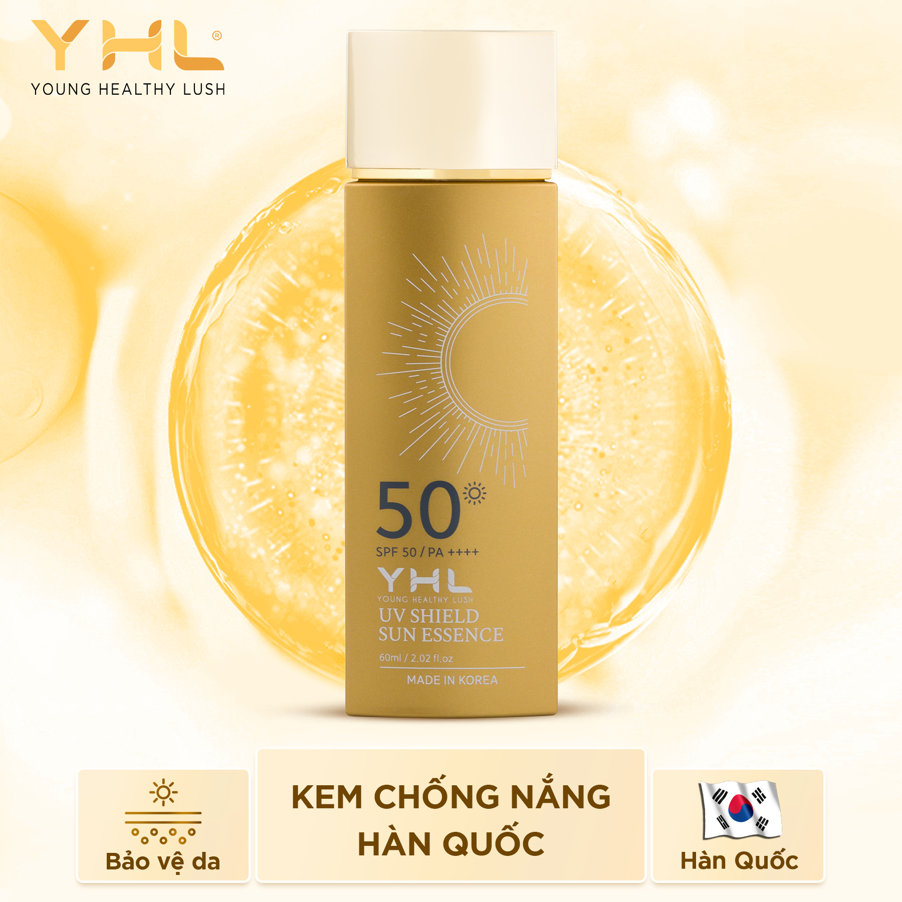 Kem chống nắng Hàn Quốc YHL